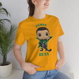 Jamie Benn Dallas Stars, Soft Cotton Bella and Canvas Short Sleeve Tee shirt