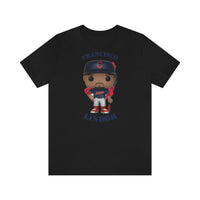 Francisco Lindor Cleveland Indians, Soft Cotton Bella and Canvas Short Sleeve Tee shirt