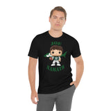 Joe Namath New York Jets, Soft Cotton Bella and Canvas Short Sleeve Tee shirt