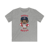Mookie Betts Boston Red Sox, Kids Gildan Softstyle Tee Shirt
