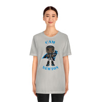 Cam Newton Carolina Panthers, Soft Cotton Bella and Canvas Short Sleeve Tee shirt