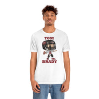 Tom Brady, Tampa Bay Buccaneers Soft Cotton Bella and Canvas Short Sleeve Tee shirt