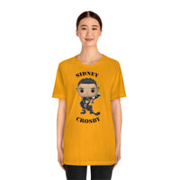 Sidney Crosby Pittsburgh Penguins, Soft Cotton Bella and Canvas Short Sleeve Tee shirt