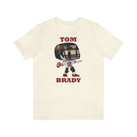 Tom Brady, Tampa Bay Buccaneers Soft Cotton Bella and Canvas Short Sleeve Tee shirt