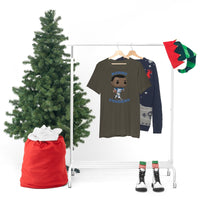 Barry Sanders Detroit Lions, Soft Cotton Bella and Canvas Short Sleeve Tee shirt