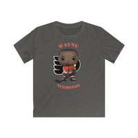 Wayne Simmonds Philadelphia Flyers, Kids Gildan Softstyle Tee Shirt