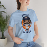 Jose Altuve Houston Astros , Soft Cotton Bella and Canvas Short Sleeve Tee shirt