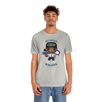 Russell Wilson Seattle Seahawks, Soft Cotton Bella and Canvas Short Sleeve Tee shirt