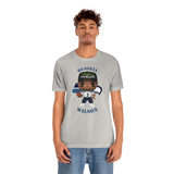 Russell Wilson Seattle Seahawks, Soft Cotton Bella and Canvas Short Sleeve Tee shirt