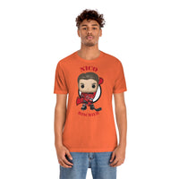 Nico Hischier New Jersey Devils, Soft Cotton Bella and Canvas Short Sleeve Tee shirt