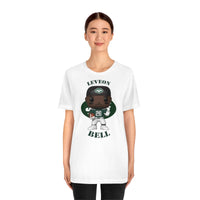 Leveon Bell New York Jets, Soft Cotton Bella and Canvas Short Sleeve Tee shirt
