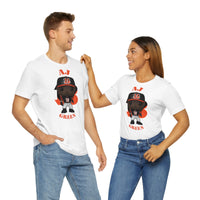 A.J Green Cincinnati Bengals, Soft Cotton Bella and Canvas Short Sleeve Tee shirt