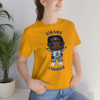 Amari Cooper Dallas Cowboys, Soft Cotton Bella and Canvas Short Sleeve Tee shirt