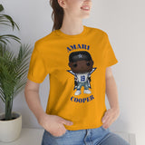 Amari Cooper Dallas Cowboys, Soft Cotton Bella and Canvas Short Sleeve Tee shirt