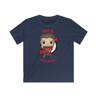 Nico Hischier New Jersey Devils, Kids Gildan Softstyle Tee Shirt