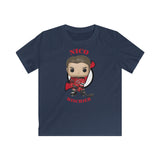 Nico Hischier New Jersey Devils, Kids Gildan Softstyle Tee Shirt