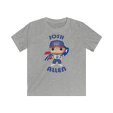 Josh Allen Buffalo Bills, Kids Gildan Softstyle Tee Shirt