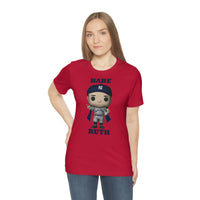 Babe Ruth New York Yankees, Soft Cotton Bella and Canvas Short Sleeve Tee shirt