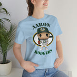 Aaron Rodgers Green Bay Packers, Soft Cotton Bella and Canvas Short Sleeve Tee shirt