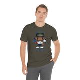 Russell Wilson Seattle Seahawks, Soft Cotton Bella and Canvas Short Sleeve Tee shirt