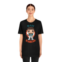 Dan Marino Miami Dolphins, Soft Cotton Bella and Canvas Short Sleeve Tee shirt