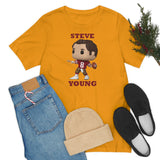 Steve Young San Francisco 49ers, Soft Cotton Bella and Canvas Short Sleeve Tee shirt