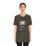 Lionel Messi PSG, Soft Cotton Bella and Canvas Short Sleeve Tee shirt