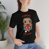 Virgil Van Dijk Liverpool, Soft Cotton Bella and Canvas Short Sleeve Tee shirt