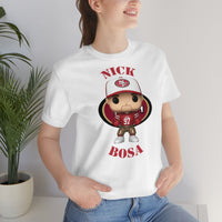Nick Bosa San Francisco 49ers, Soft Cotton Bella and Canvas Short Sleeve Tee shirt