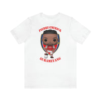 Pierre-Emerick Aubameyang Arsenal, Soft Cotton Bella and Canvas Short Sleeve Tee shirt