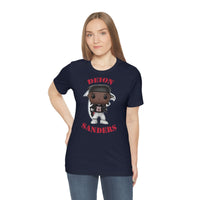 Deion Sanders Atlanta Falcons, Soft Cotton Bella and Canvas Short Sleeve Tee shirt