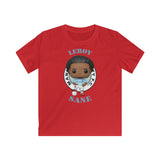 Leroy Sane Manchester City, Kids Gildan Softstyle Tee Shirt