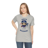 Drew Bledsoe New England Patriots, Soft Cotton Bella and Canvas Short Sleeve Tee shirt