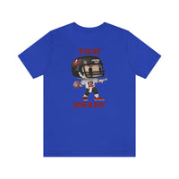 Tom Brady, Tampa Bay Buccaneers Soft Cotton Bella and Canvas Short Sleeve Tee shirt
