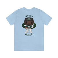 Leveon Bell New York Jets, Soft Cotton Bella and Canvas Short Sleeve Tee shirt