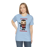 Jonathan Huberdeau Florida Panthers, Soft Cotton Bella and Canvas Short Sleeve Tee shirt