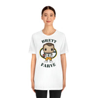 Brett Farve Green Bay Packers, Soft Cotton Bella and Canvas Short Sleeve Tee shirt