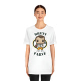 Brett Farve Green Bay Packers, Soft Cotton Bella and Canvas Short Sleeve Tee shirt