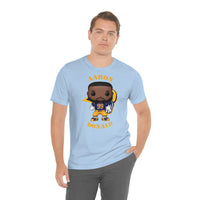 Aaron Donald L.A Rams, Soft Cotton Bella and Canvas Short Sleeve Tee shirt