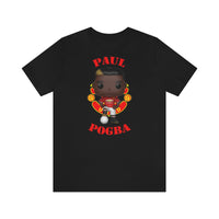 Paul Pogba Manchester United, Soft Cotton Bella and Canvas Short Sleeve Tee shirt