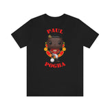 Paul Pogba Manchester United, Soft Cotton Bella and Canvas Short Sleeve Tee shirt