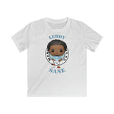 Leroy Sane Manchester City, Kids Gildan Softstyle Tee Shirt