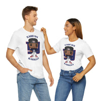 Saquon Barkley New York Giants, Soft Cotton Bella and Canvas Short Sleeve Tee shirt
