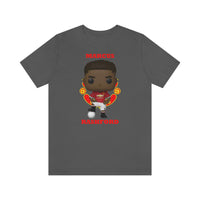 Marcus Rashford Manchester United, Soft Cotton Bella and Canvas Short Sleeve Tee shirt