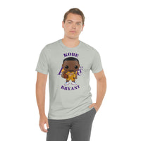 Kobe Bryant L.A Lakers (Yellow Jersey), Soft Cotton Bella and Canvas Short Sleeve Tee shirt