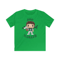 Joe Namath New York Jets, Kids Gildan Softstyle Tee Shirt