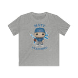 Matt Stafford Detroit Lions, Kids Gildan Softstyle Tee Shirt