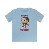 Steve Young San Francisco 49ers, Kids Gildan Softstyle Tee Shirt