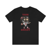 Tom Brady, Tampa Bay Buccaneers Soft Cotton Bella and Canvas Short Sleeve Tee shirt