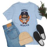 Jose Altuve Houston Astros , Soft Cotton Bella and Canvas Short Sleeve Tee shirt